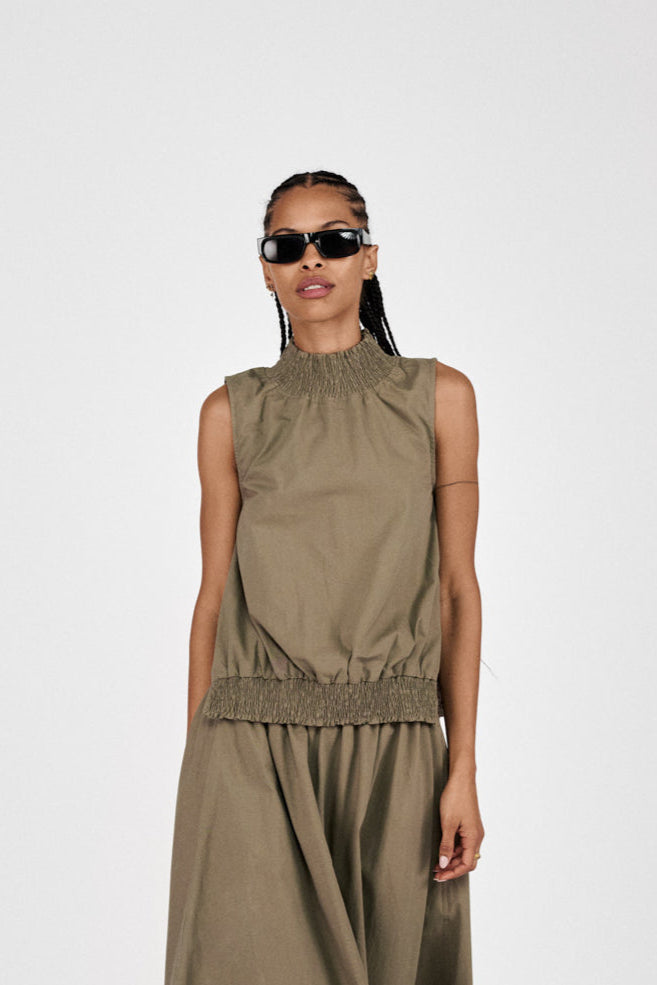 Fiola top - Dry Bark